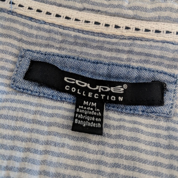 Denim Long Sleeve Button Up - Picture 3 of 8